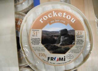 Ritirati i formaggi Rocketou e Pérail