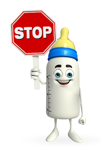biberon stop