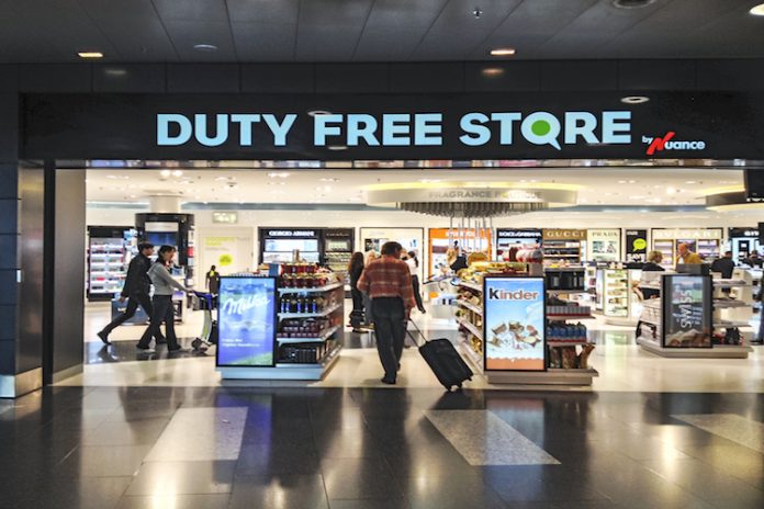 Duty Free Store in Zurich Airport