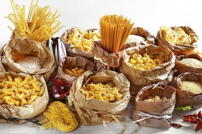 pasta cruda riso e coucous