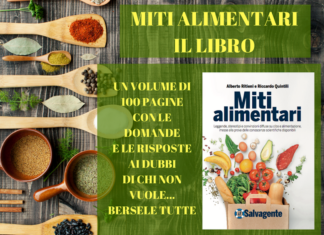Miti alimentari, il libro di 100 pagine per chi non vuole bersele tutte…