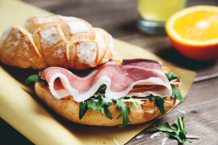 panino prosciutto bambini