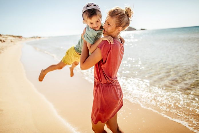 bambino al mare congedo