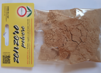 Rischio salmonella, ritirato lotto di zenzero in polvere Lucrom