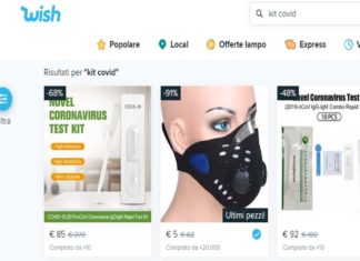 Mascherine e kit anticorpi, Antitrust avvia istruttoria sul portale Wish
