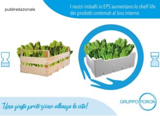 L’imballo in EPS aumenta lo shelf-life dell’alimento che conserva