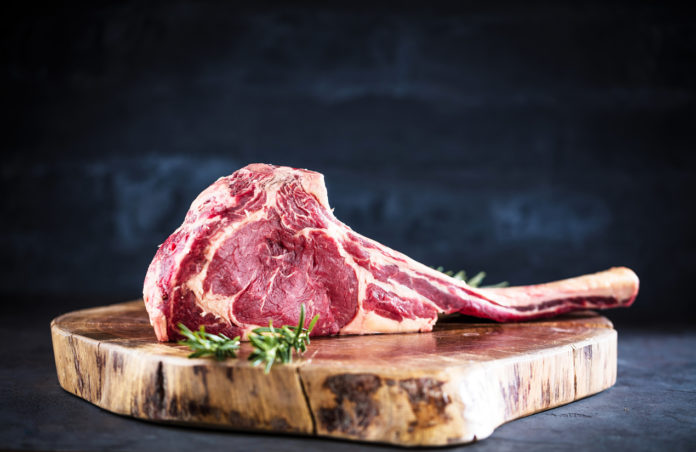 Barbecue Tomahawk Steak