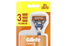 Numero di ricambi non chiaro. Gillette cambia confezione del rasoio Fusion 5 GILLETTE