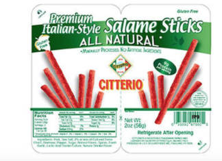 Usa, casi di salmonella nei bastoncini a base di salame Citterio SALMONELLA