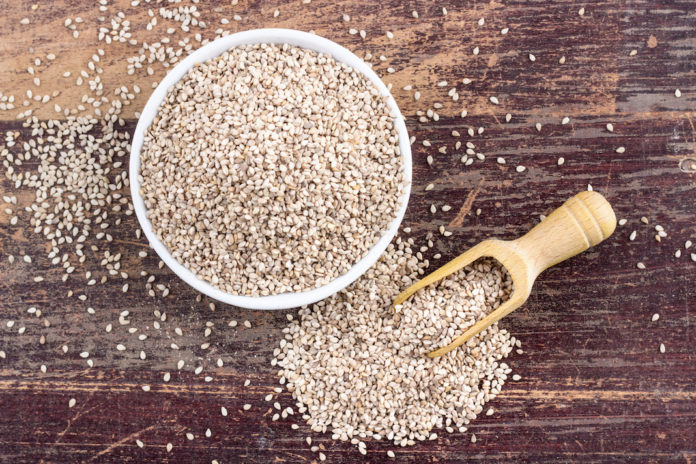 sesame seeds / Porcelain dish with sesame seeds OLIO DI SESAMO