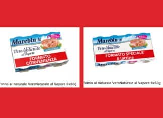 Richiamato tonno Mareblu VeroNaturale al vapore per istamina TONNO MAREBLU ISTAMINA
