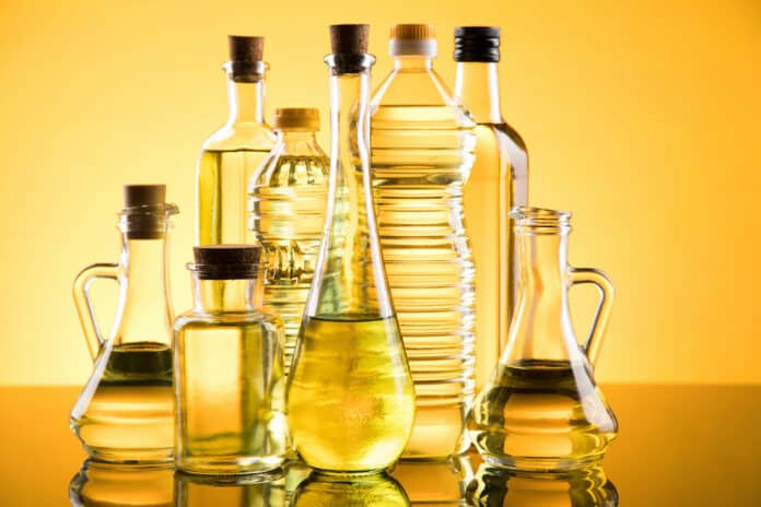 Oil products, Extra virgin olive, sunflower seed, rapeseed oil OLIO PER FRIGGERE