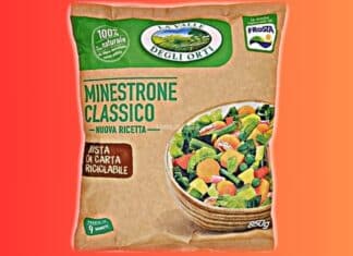 Richiamato minestrone Valle degli Orti per presenza di vetro