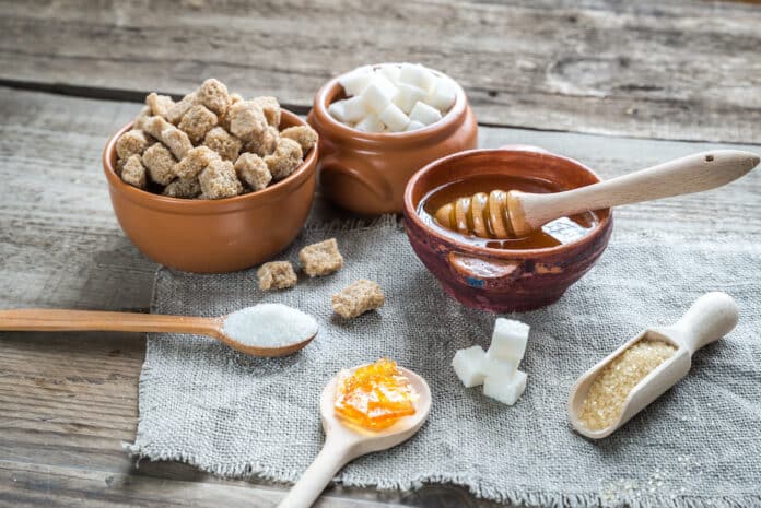 Different types and forms of sugar ZUCCHERO
