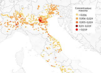 Pfas nelle acque, non solo Veneto e Piemonte: trovati in 16 regioni italiane mappa pfas