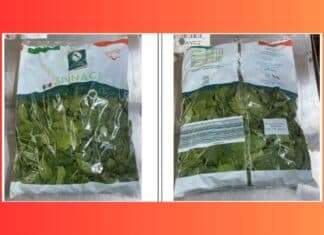 Spinaci con infestanti tossici: Aldi richiama 9 lotti SPINACI ALDI