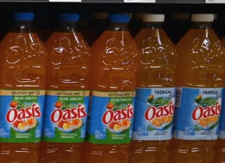 Olio di palma nel succo di frutta Oasis, a cosa serve?