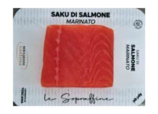 Richiamato Saku di salmone marinato Le Sopraffine per listeria SALMONE LISTERIA