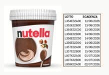 Nutella Ice Cream, Ferrero richiama 11 lotti: mancano gli ingredienti in italiano NUTELLA