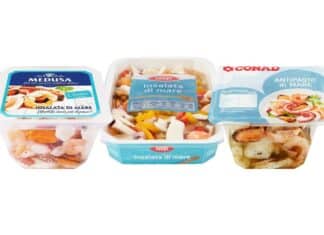 Insalata di mare o cocktail di 40 additivi? INSALATA DI MARE