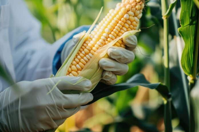 Studying Gene Editing in Corn Technology Products in a Lab Setting ogm