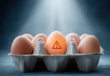 Richiamo di uova per salmonella: coinvolti Despar, Selex e Coop