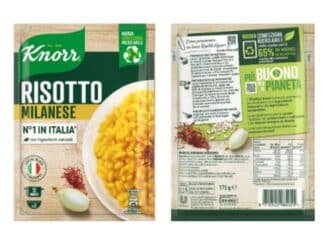 Knorr richiama 5 lotti di risotto alla Milanese per corpi estranei KNORR