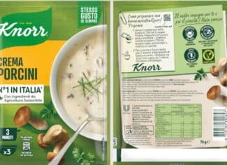 Knorr dopo il risotto alla Milanese richiama anche quello con crema di porcini KNORR RISOTTO PORCINI